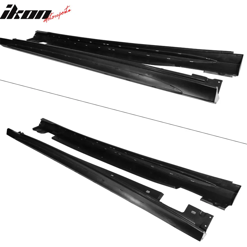 2014-2016 Benz W212 S212 E Class AMG Style Side Skirts Extension PP