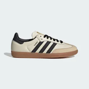 adidas Samba OG sneakers, cream/black/brown