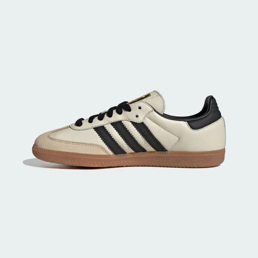 adidas Samba OG sneakers, cream/black/brown