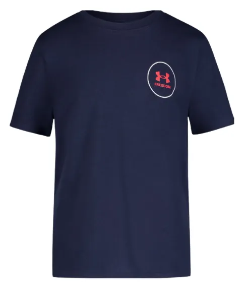 Americana Bass Tee Shirt - Navy