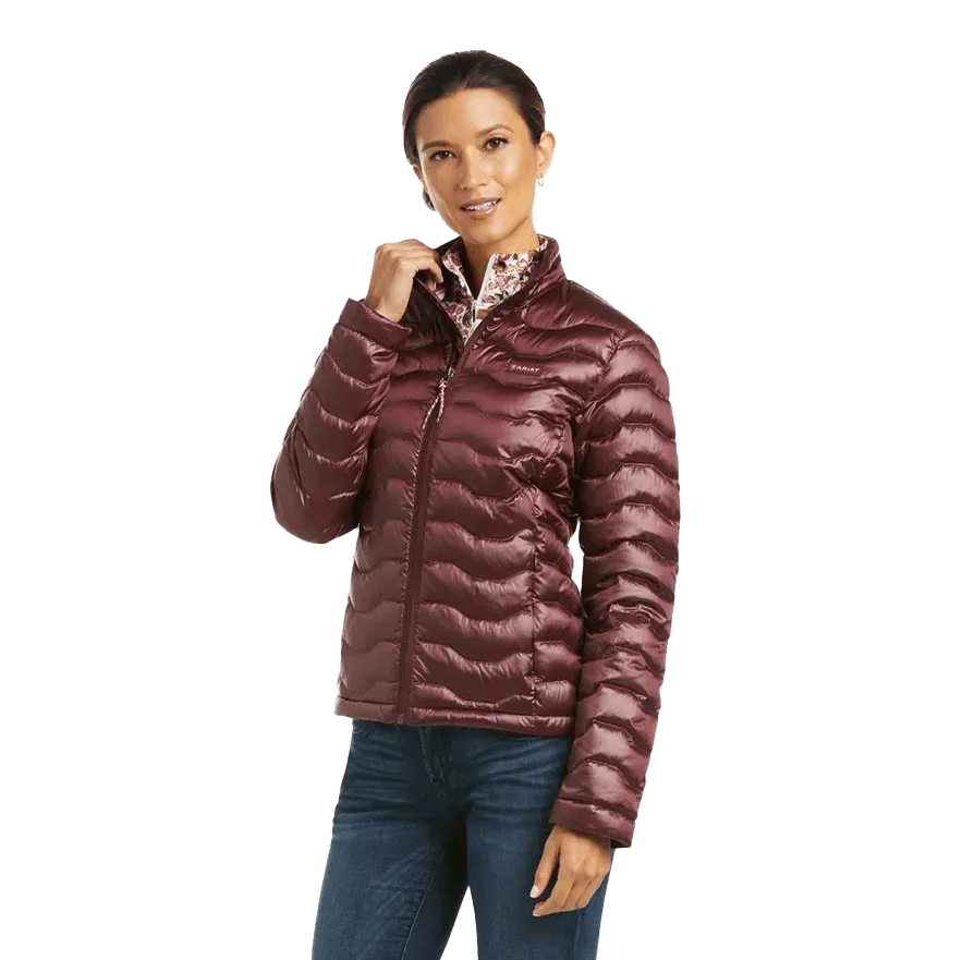 Ariat Women's Ideal 3.0 Iridescent Windsor Wine Down Jacket