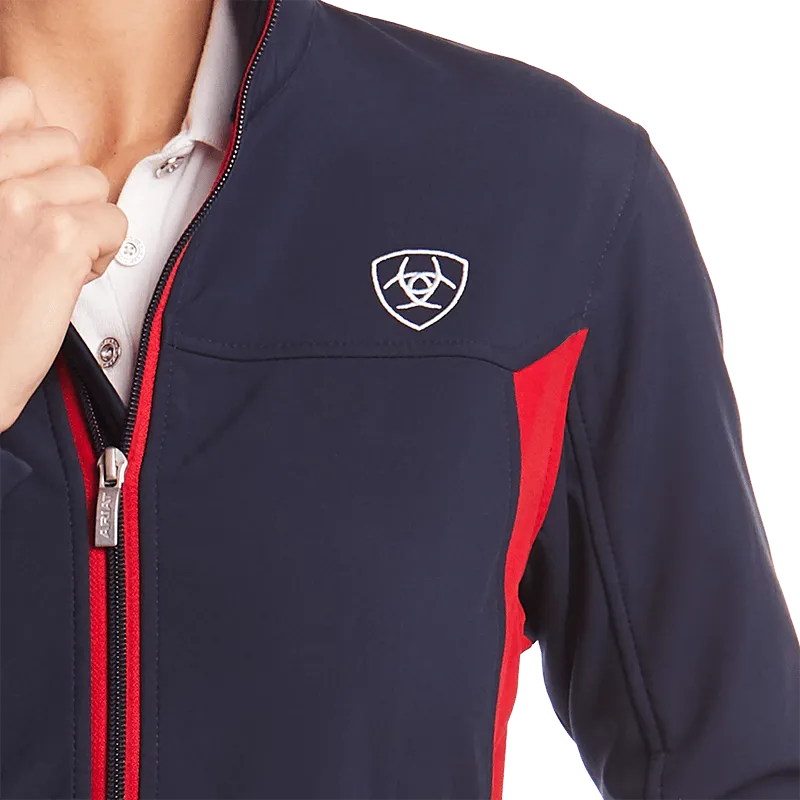 Ariat Women's New Team Navy Softshell Jacket