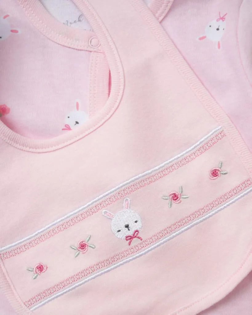 Baby Girls Clothing Gifts Set 'Pink Bunny'