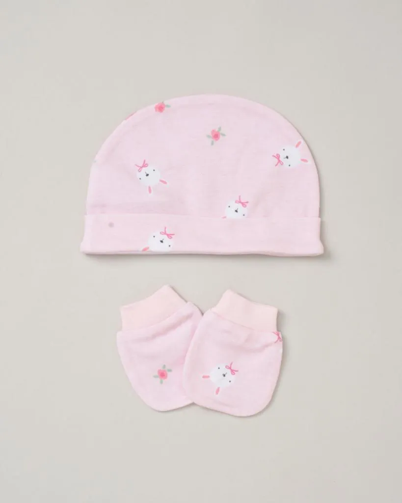 Baby Girls Clothing Gifts Set 'Pink Bunny'