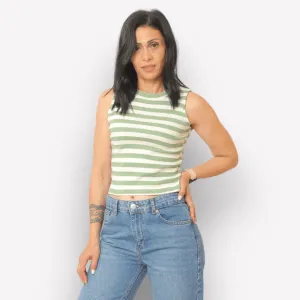 Basic Crop-top NEW - Green