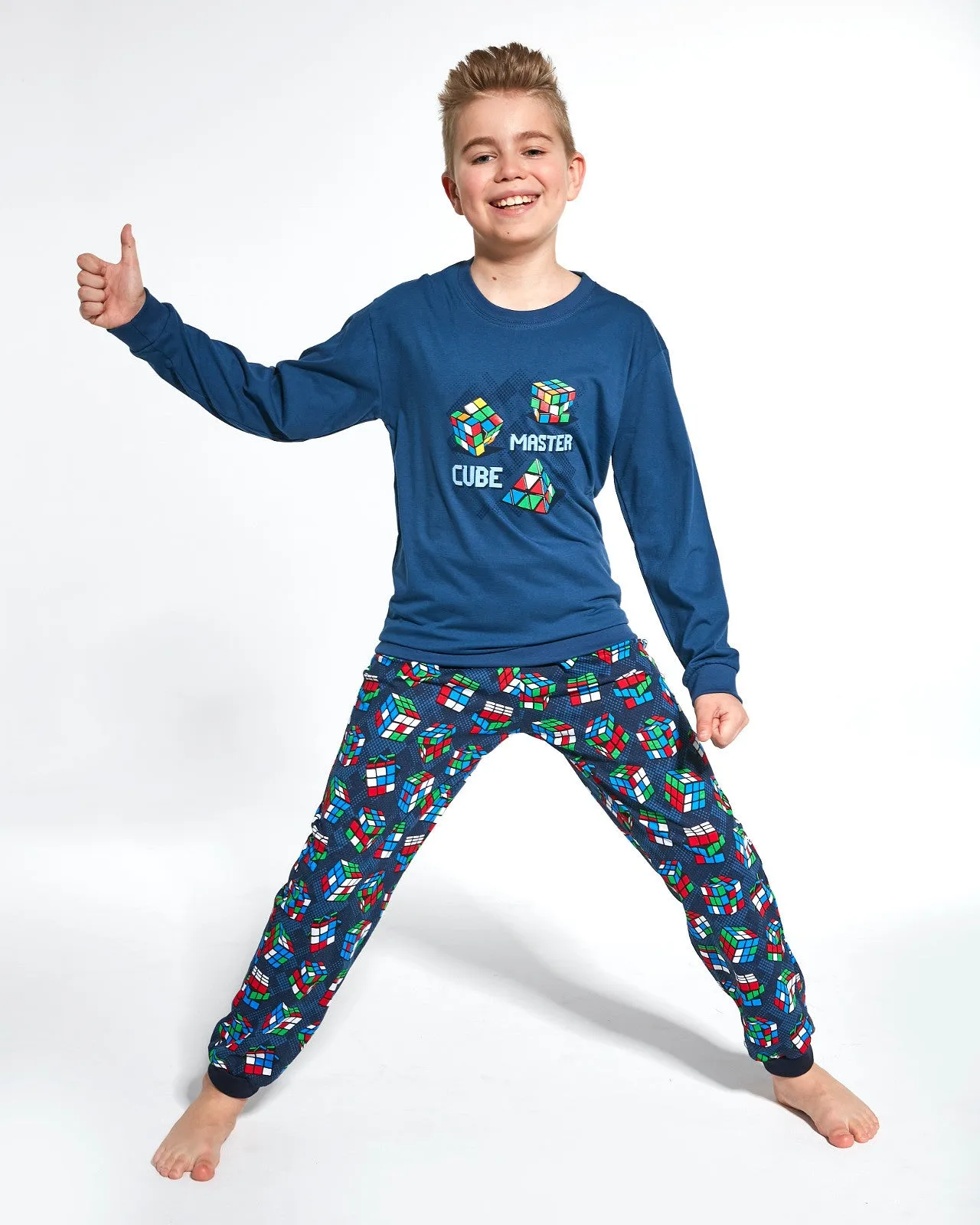 Boys Long Cotton Pyjama Set Cotton (2-6yrs)