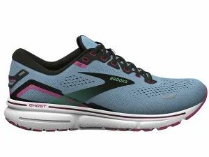 Brooks Ghost 15 Ladies Running Shoe (Blue Bell/Black/Pink)