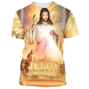 Christ Jesus Is My Savior 3d All Over Print Shirt - Christian 3d Shirts For Men Women