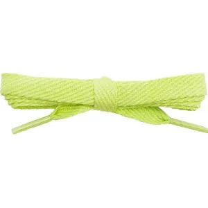 Cotton Flat 3/8" - Spring Green (2 Pair Pack) Shoelaces