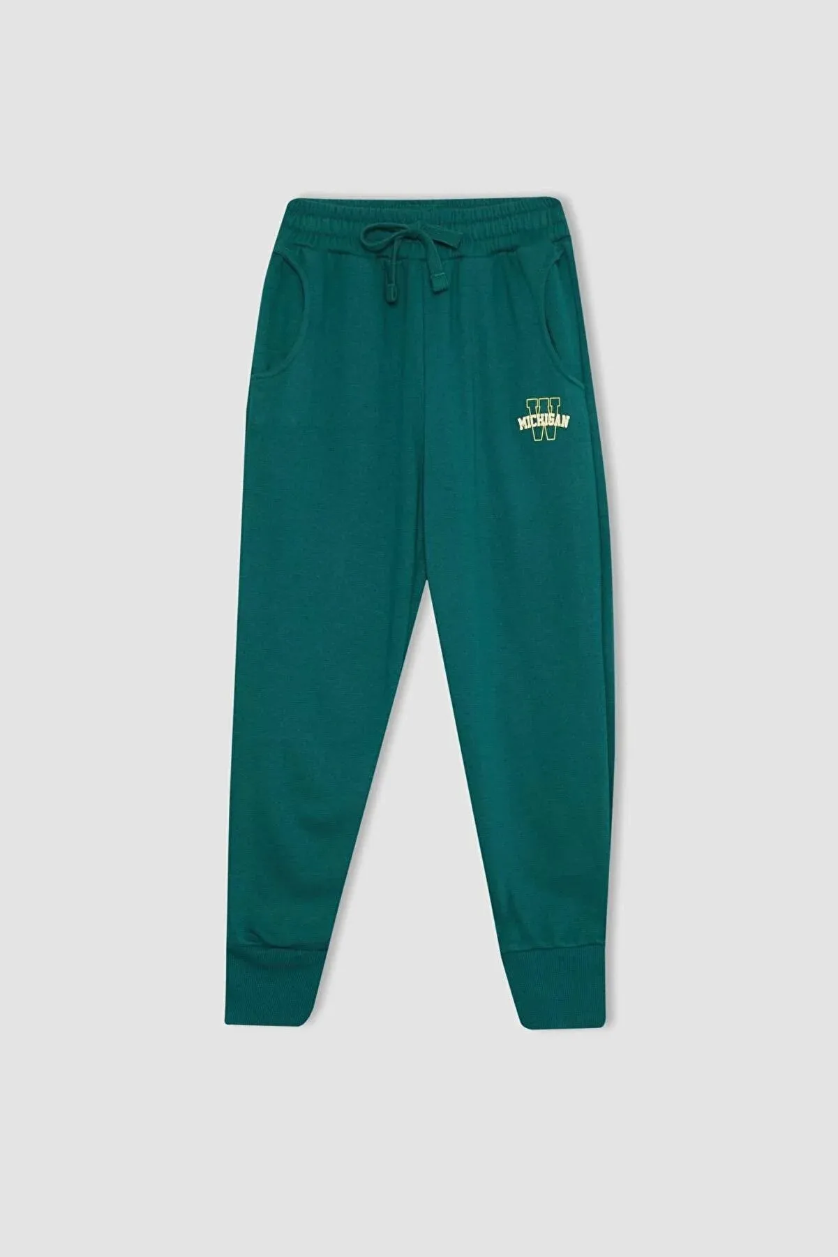 Defacto Girl's Green Jogger Sweatpants