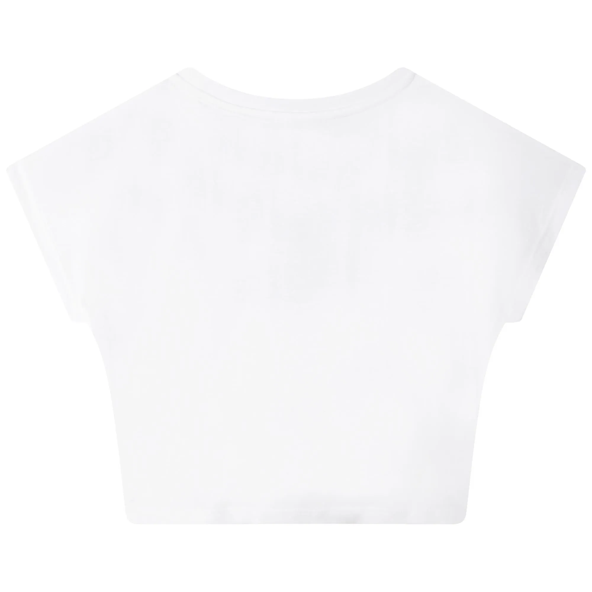 DKNY Cropped White T-Shirt