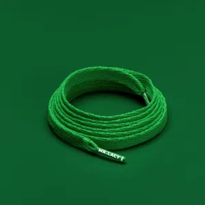 Flatties Shoelaces · Kelly Green