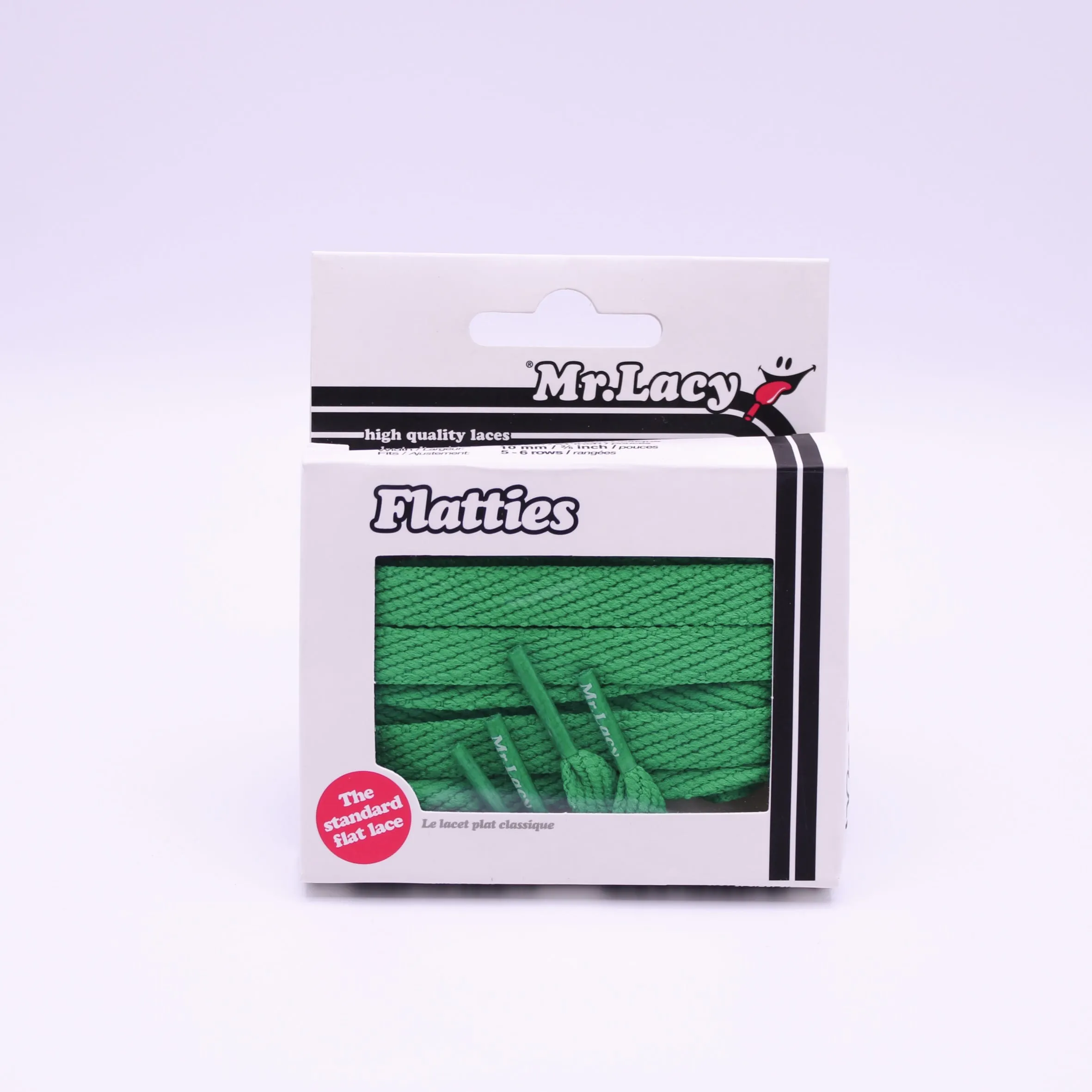 Flatties Shoelaces · Kelly Green