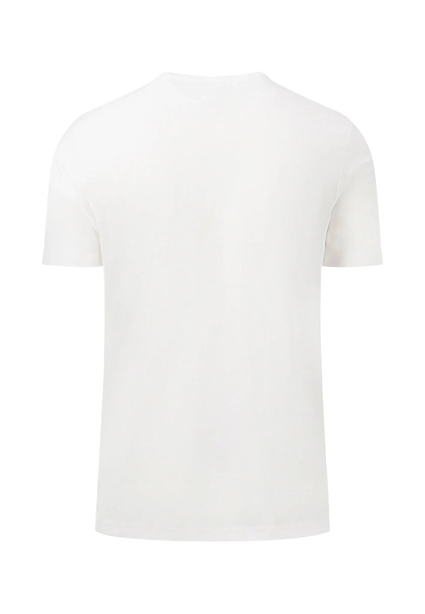 FYNCH HATTON T-Shirt - Men's Round Neck – White