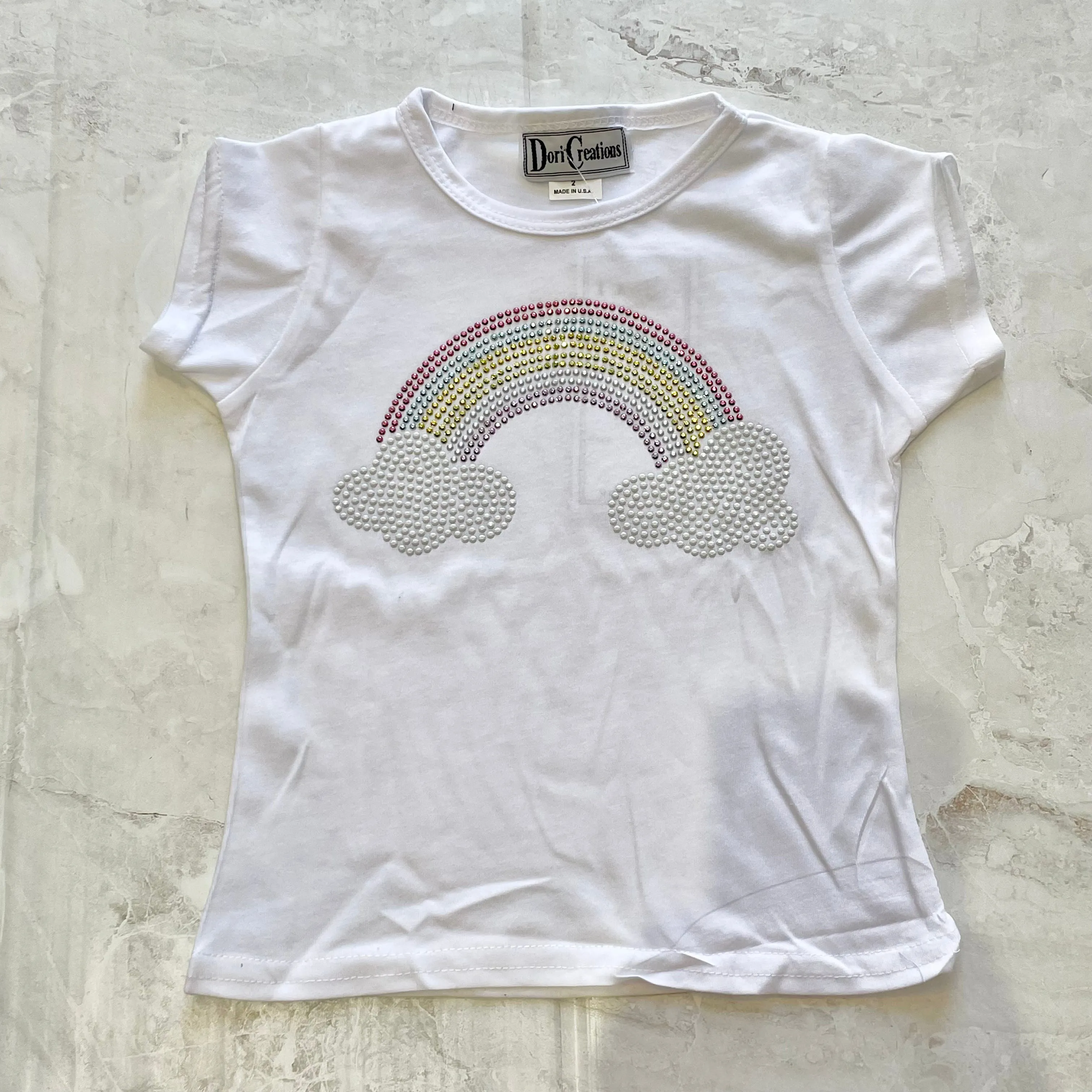 Girls Tops | Pastel Rainbow | Dori Creations