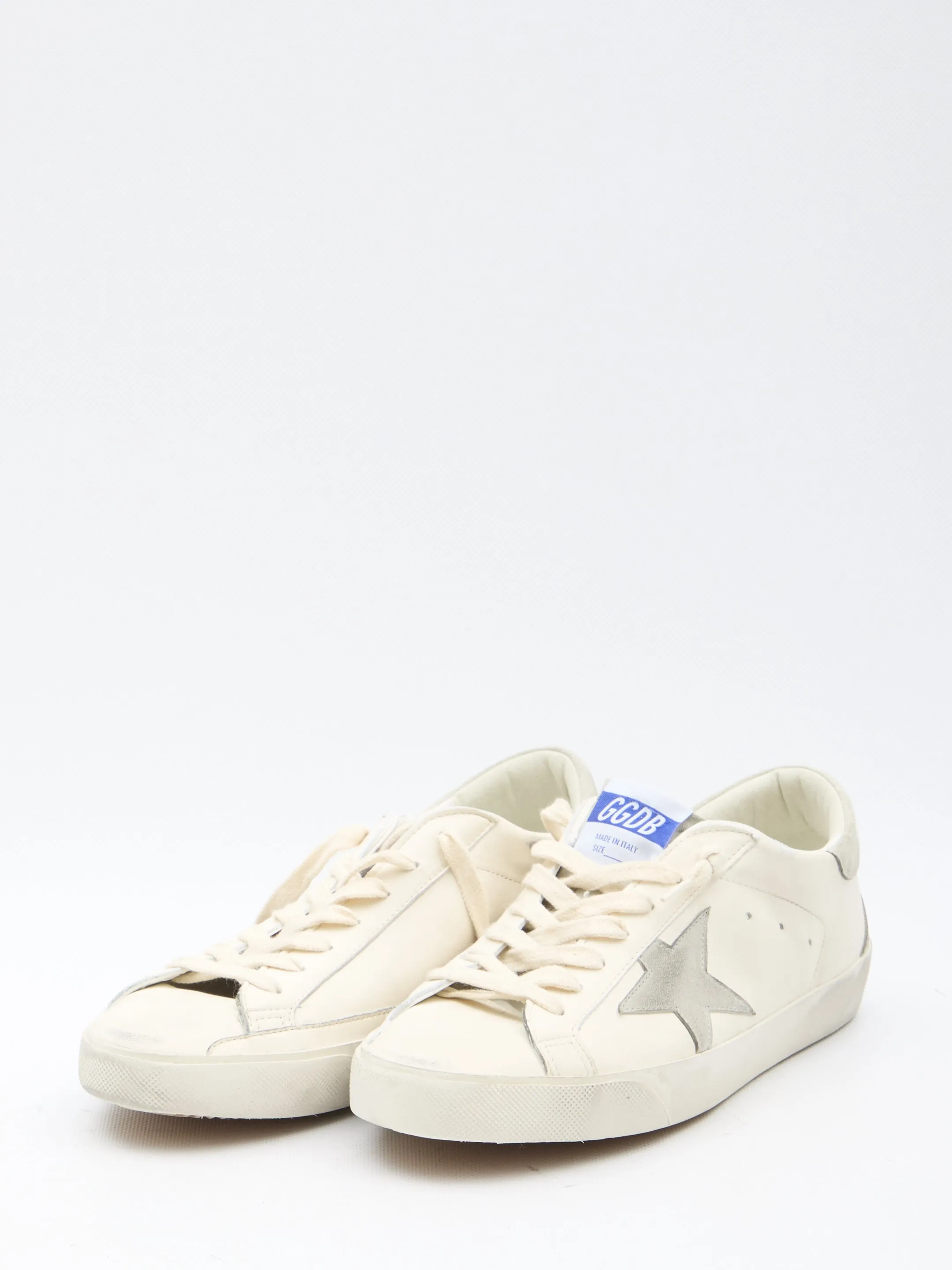 Golden Goose Men's Super-Star Low Top Sneakers