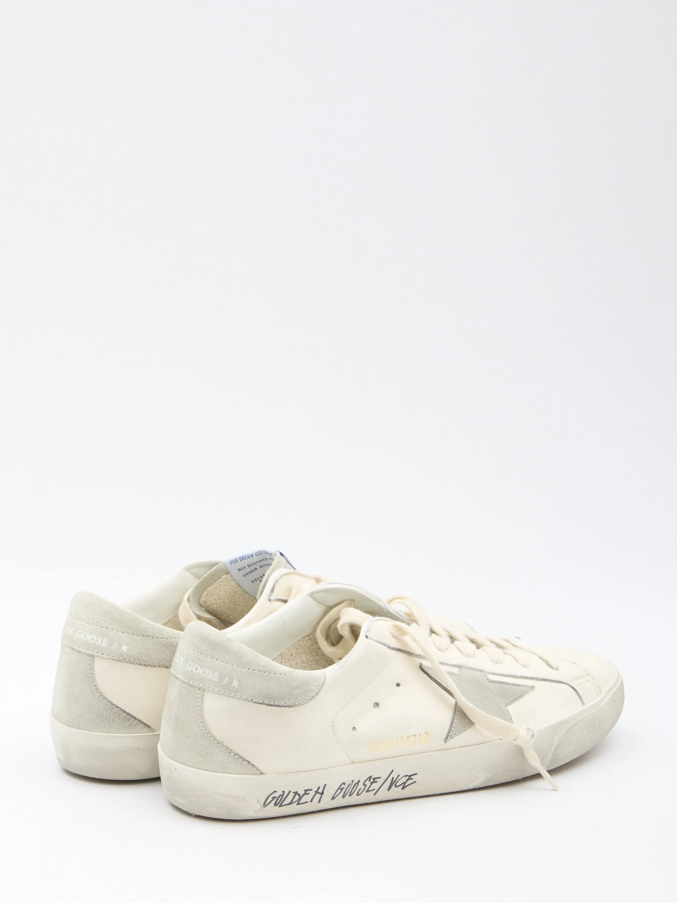 Golden Goose Men's Super-Star Low Top Sneakers