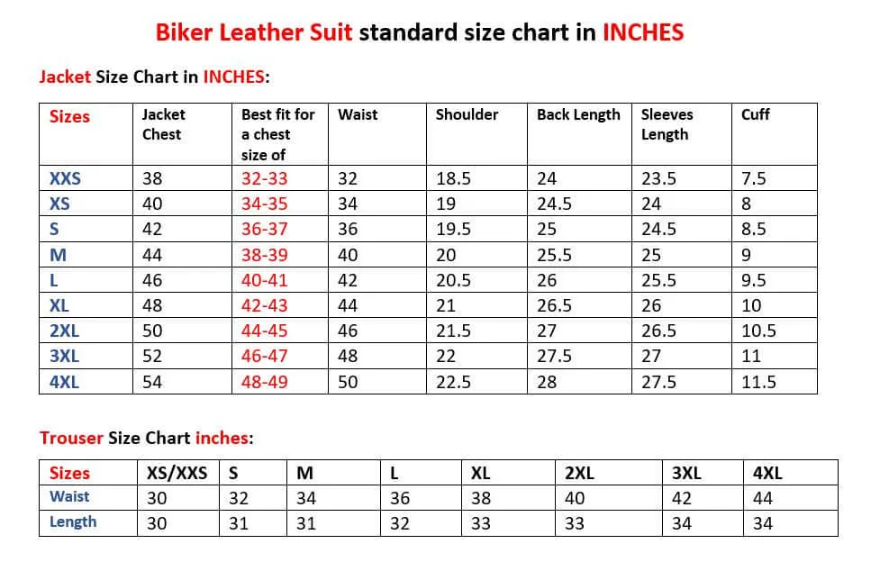 GP Mens Motorcycle Racing Cowhide Leather Suit Motorbike Leather Biker Suit