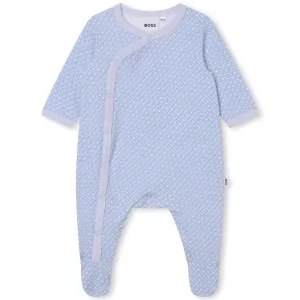 Hugo Boss Baby Boys Blue Monogram Pyjama