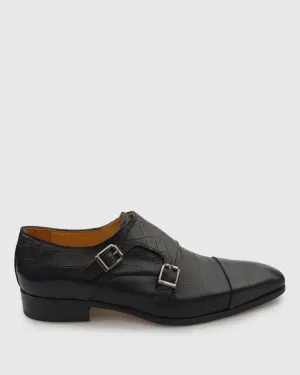 IMASCHI 3654BIMW20 BLACK MONK STRAP