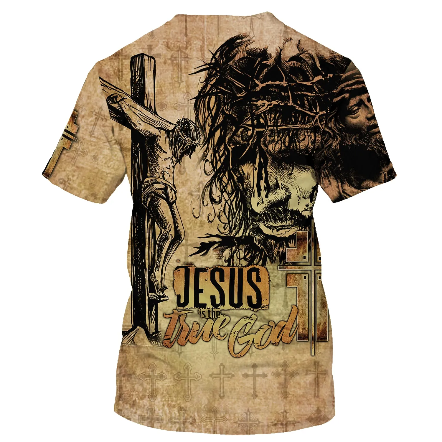 Jesus Christ Is The One True God 3d All Over Print Shirt - Christian 3d Shirts For Men Women