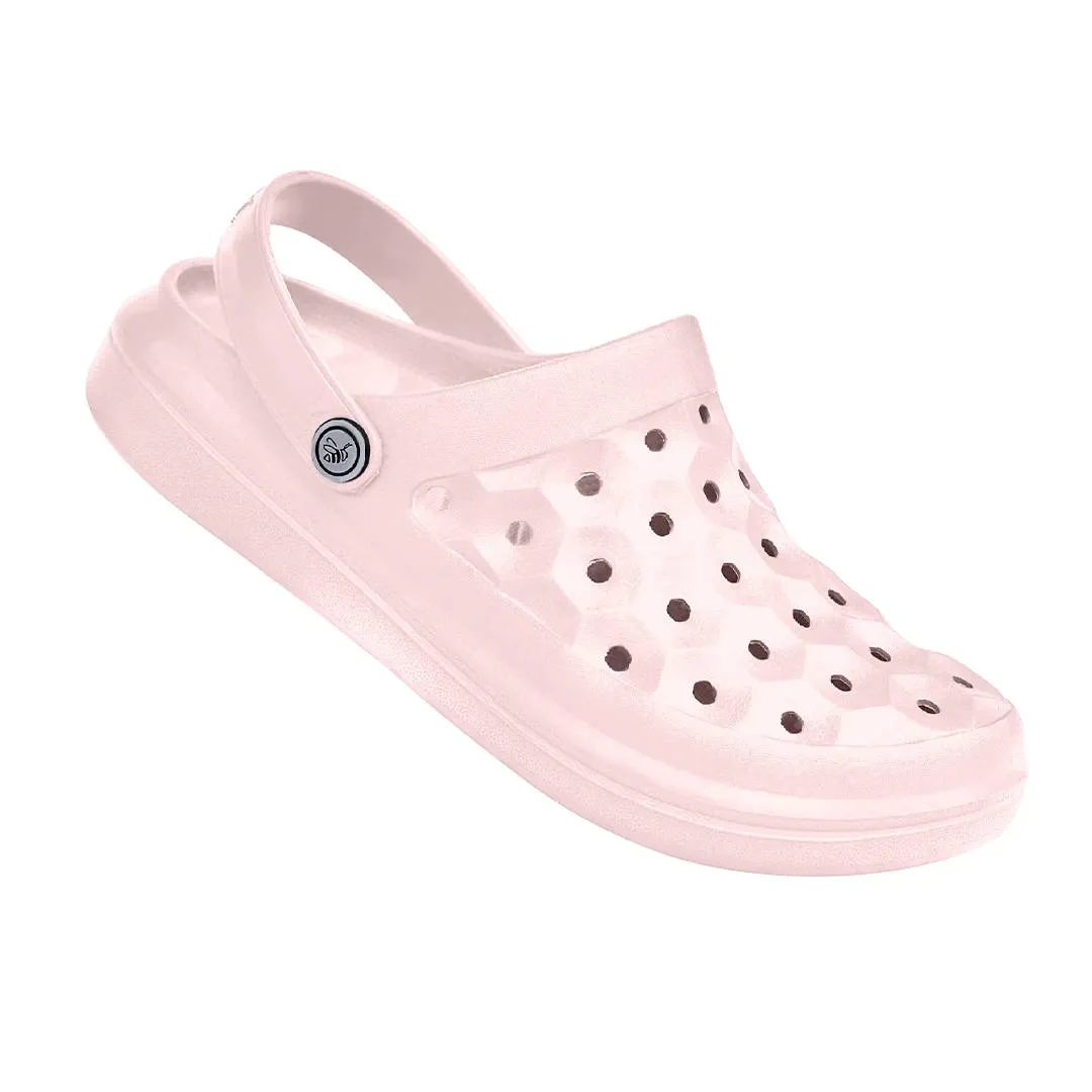 Joybees Womens Varsity Clog Pale Pink