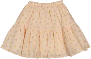 Joyce Skirt-Tiny Flowers Printed Cotton Cambric