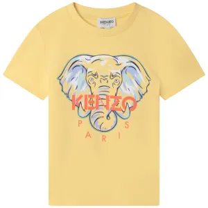 Kenzo Yellow Elephant T-Shirt