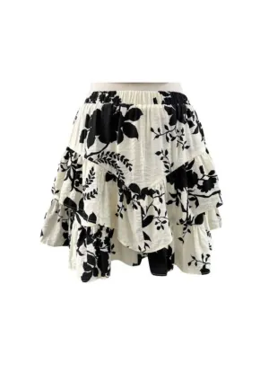 Layered Ruffle Skort