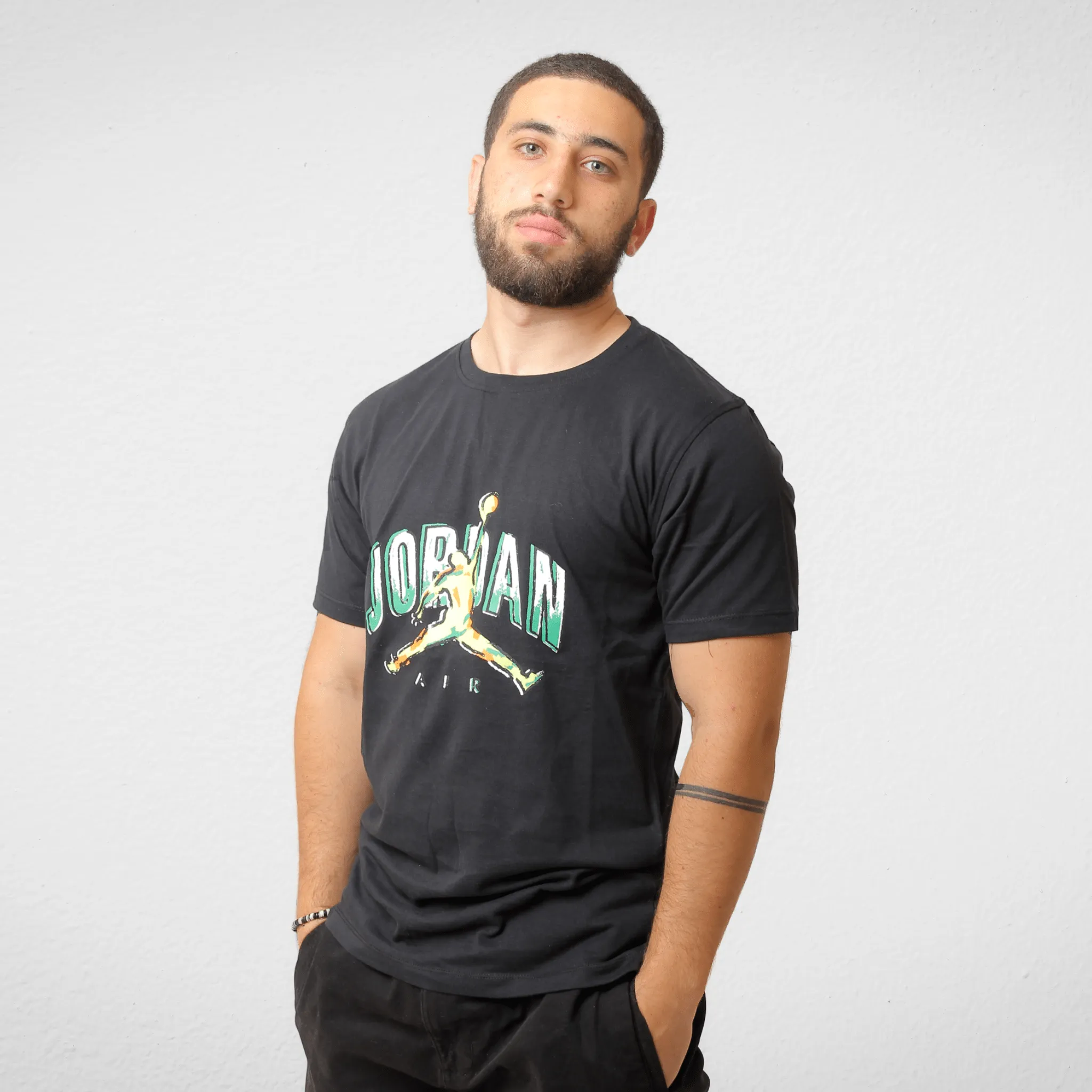 Men T-shirt - LCW- Black (Jordan)