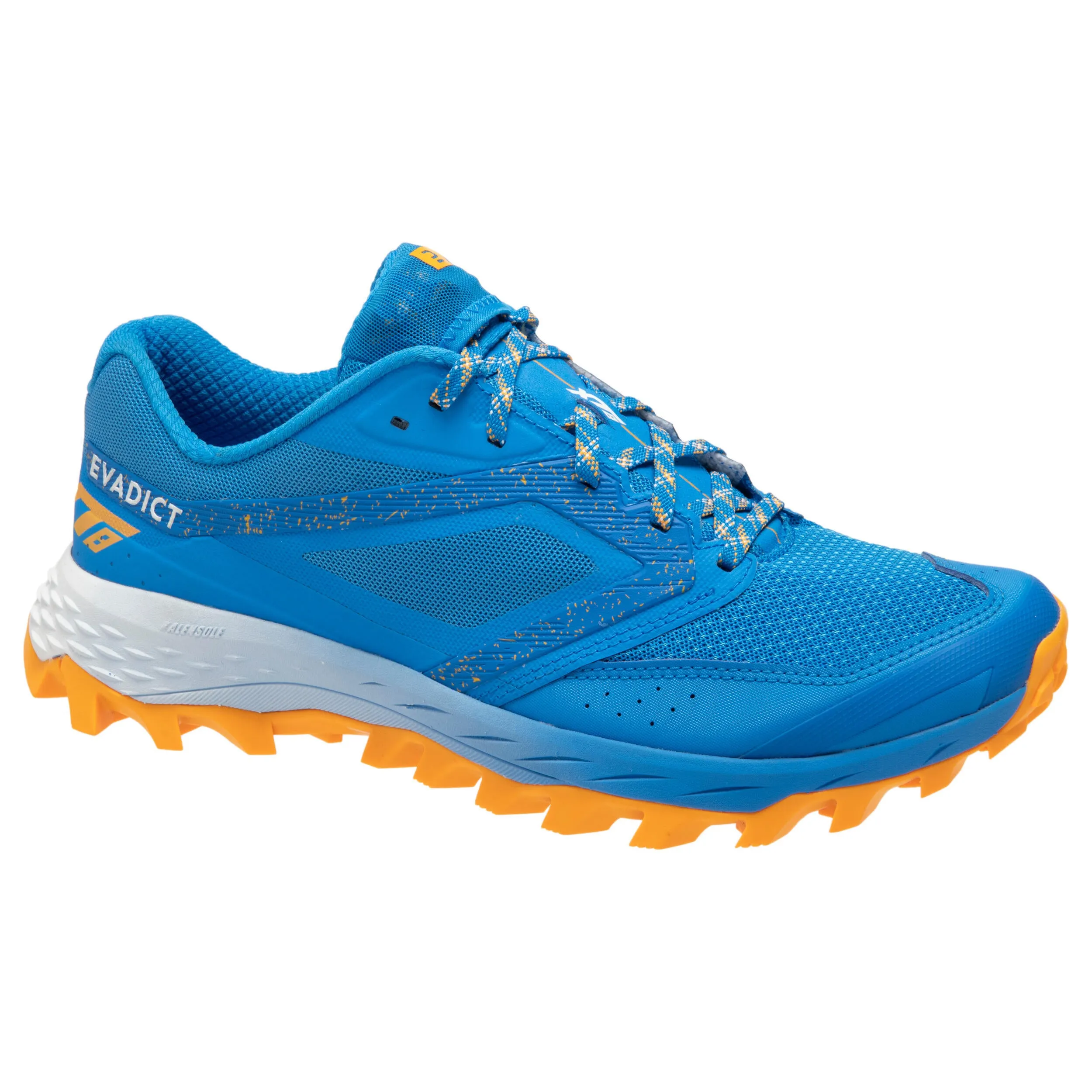 Men's Trail XT8 sneakers blue/orange EVADICT, Pacific blue