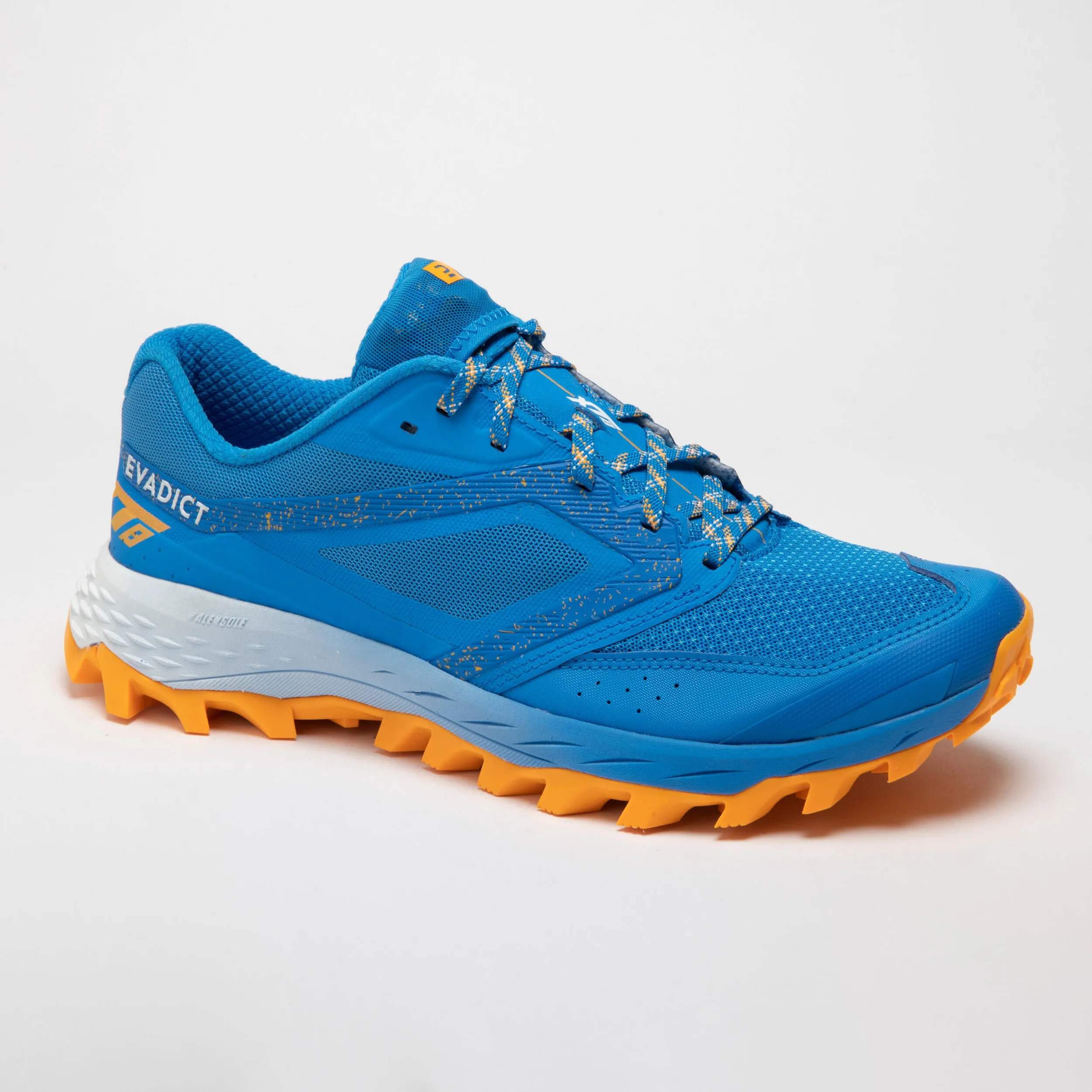 Men's Trail XT8 sneakers blue/orange EVADICT, Pacific blue