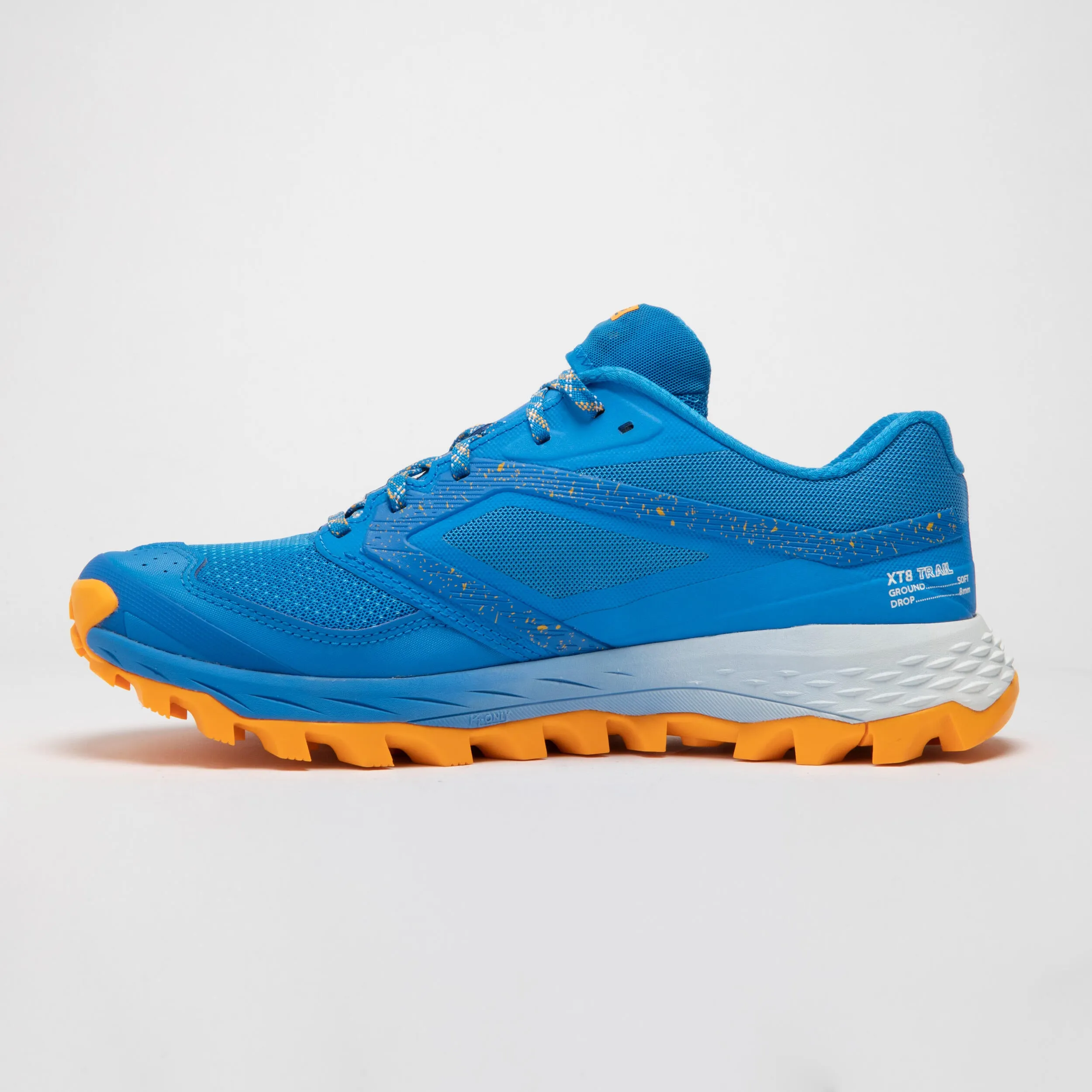 Men's Trail XT8 sneakers blue/orange EVADICT, Pacific blue