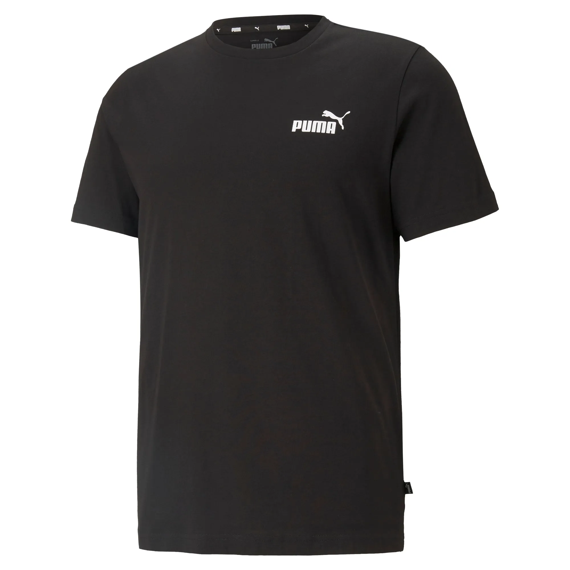 PUMA ESSENTIAL SMALL LOGO MEN'S TEE BLACK