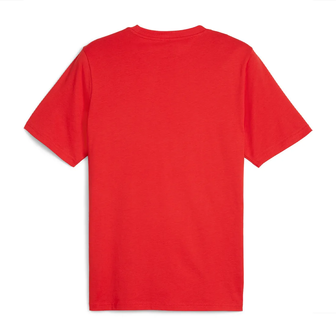 PUMA Graphics Box Men's Round Neck Red