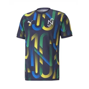 PUMA MEN NEYMAR JR FUTURE PRINTED MEN'S FOOTBALL JERSEY JC NAVY