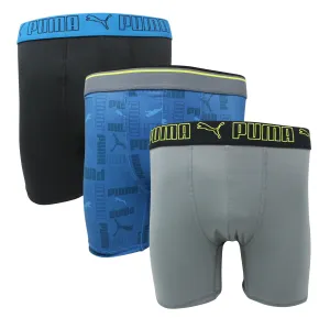 PUMA Men's 3-Pack Sportstyle Boxer Brief