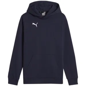 Puma Team Goal Casuals Hoddy Sweatshirt Navy Blue 658619 06 164Cm