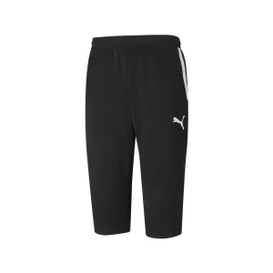 PUMA TEAMLIGA TRAINING 3/4 MEN'S FOOTBALL PANTS BLACK