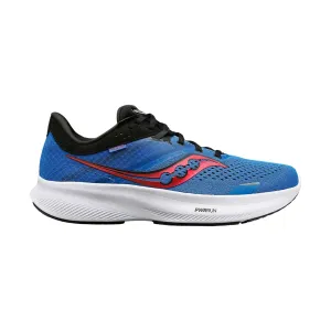 Saucony Men's Ride 16 Running Shoes - Hydro/Black - ONLINE STORE CREDIT/EXCHANGE ONLY