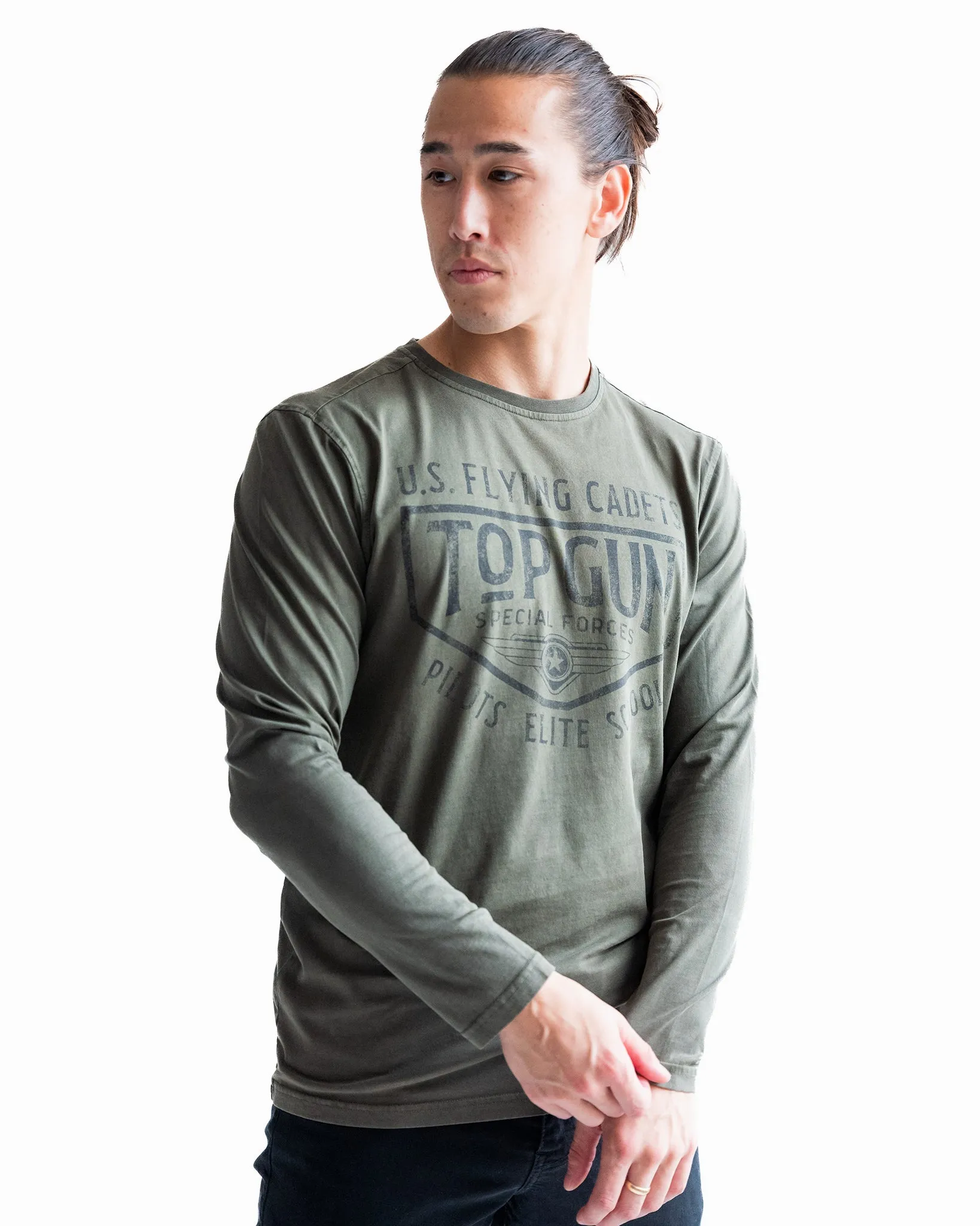 TOP GUN® "FLYING CADETS" LONG SLEEVES TEE