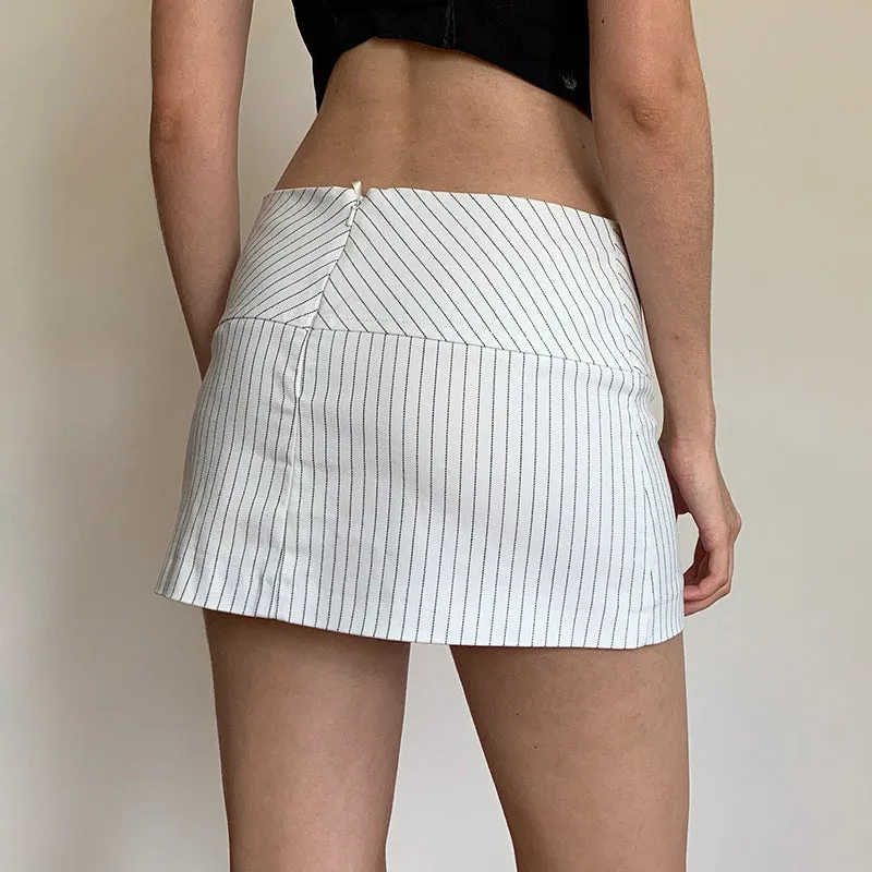 Ursula Striped Mini Skirt