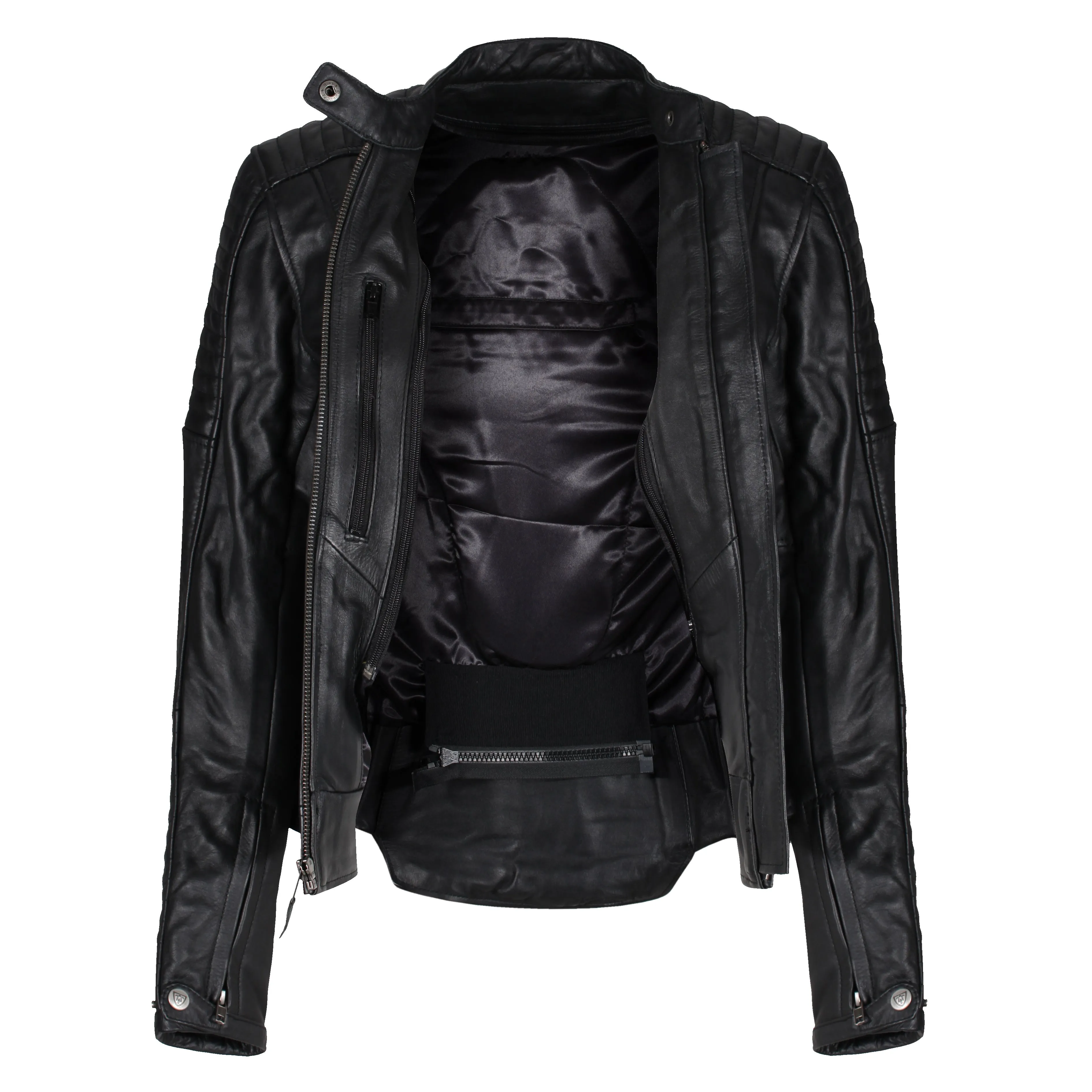 Valerie Black Leather Jacket