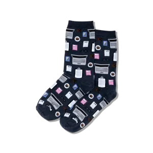 Women's Accountant Sock -Denim R