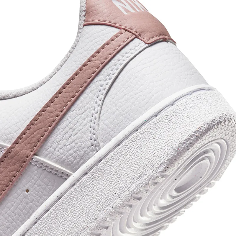 Women's Court Vision Low Next Nature White/Pink Oxford